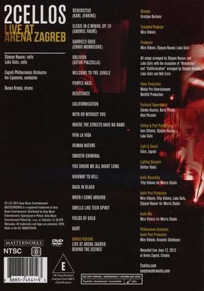 2Cellos / Live At Arena Zagreb (DVD)
