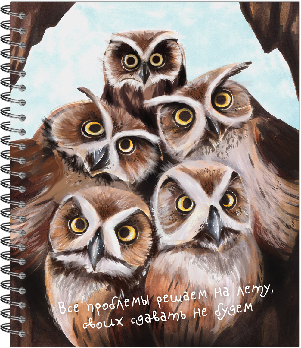 Тетрадь общая 96л., "Мордашки"