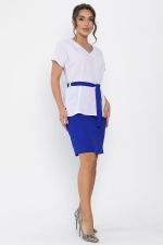 Костюм Лэдис (бело-синий) К14101-14М LT Collection