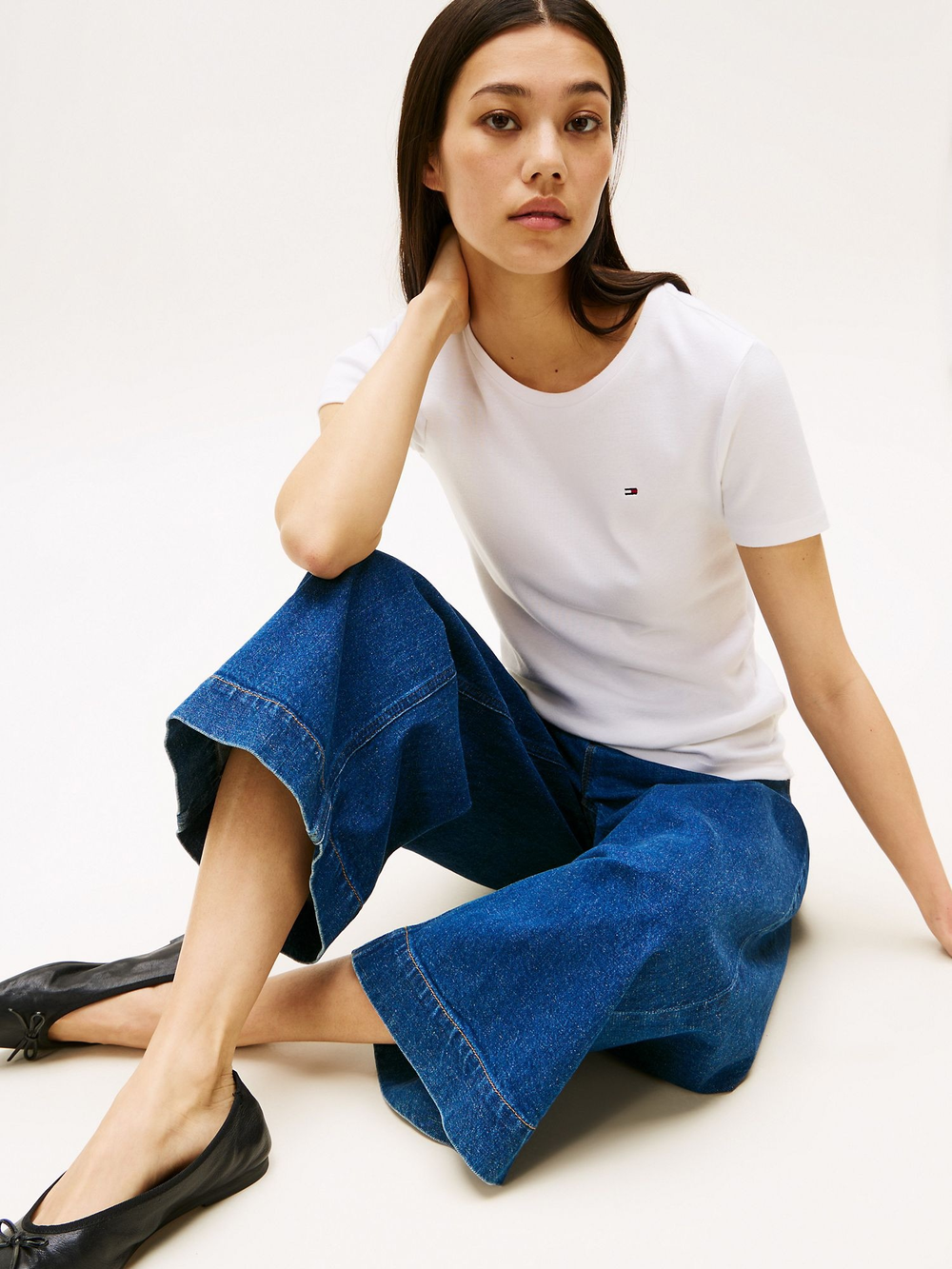 Футболка Tommy Hilfiger Crewneck Favorite T-Shirt Optic White