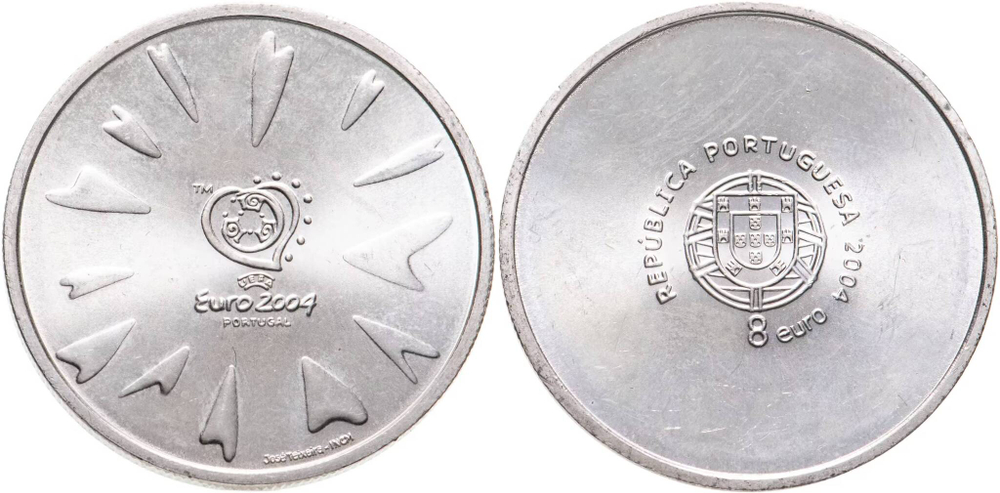 Португалия 8 евро, 2004 Эффектность футбола - Счёт aUNC