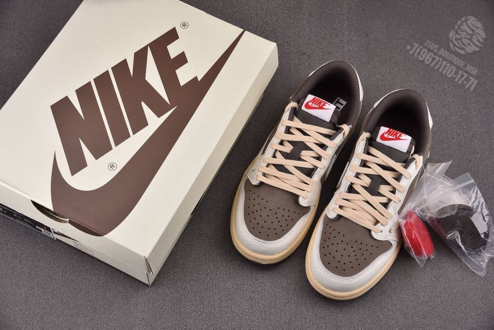 Кеды Nike Air Jordan & Travis Scott