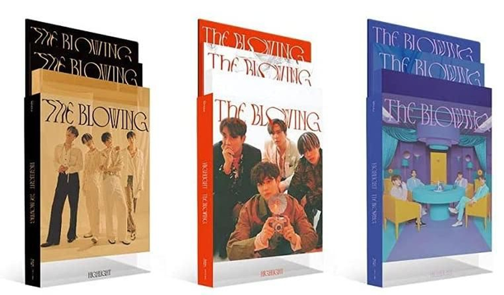 Альбом Highlight - The Blowing 3rd Mini Album 3 Version SET