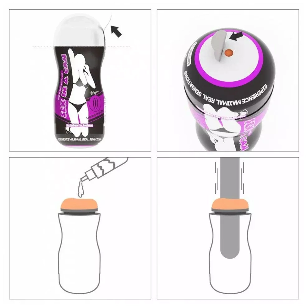 Мастурбатор Sex In A Can Vagina Stamina Tunnel