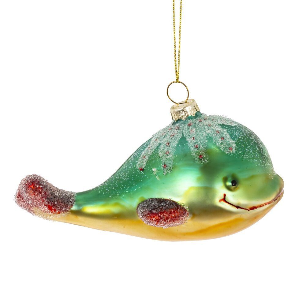 GAEM Украшение новогоднее "Кит", L12,5 W6 H7 см