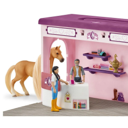Schleich - Софийские красавицы Складной магазин Лошадиный бутик с волосами 42587 / артикул   42587  / GTIN 4059433574448