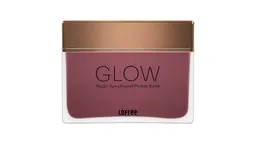 Lofree Glow Power Bank 10K Rose Fume — фронтальное фото на белом фоне