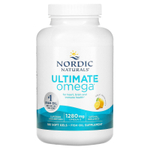 Nordic Naturals, Ultimate Omega, со вкусом лимона, 180 капсул (640 мг в 1 капсуле)