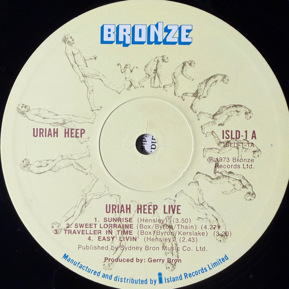 Виниловая пластинка Uriah Heep - Uriah Heep Live 2LP