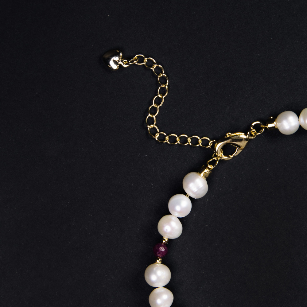 Браслет на ногу Art Nouveau RED