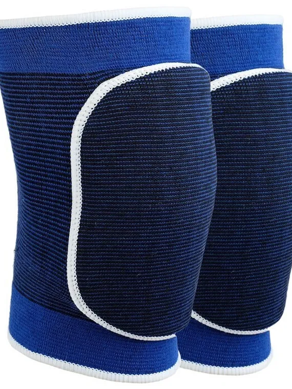 Наколенник волейбольный, взрослый (пара 2 шт), цвет синий