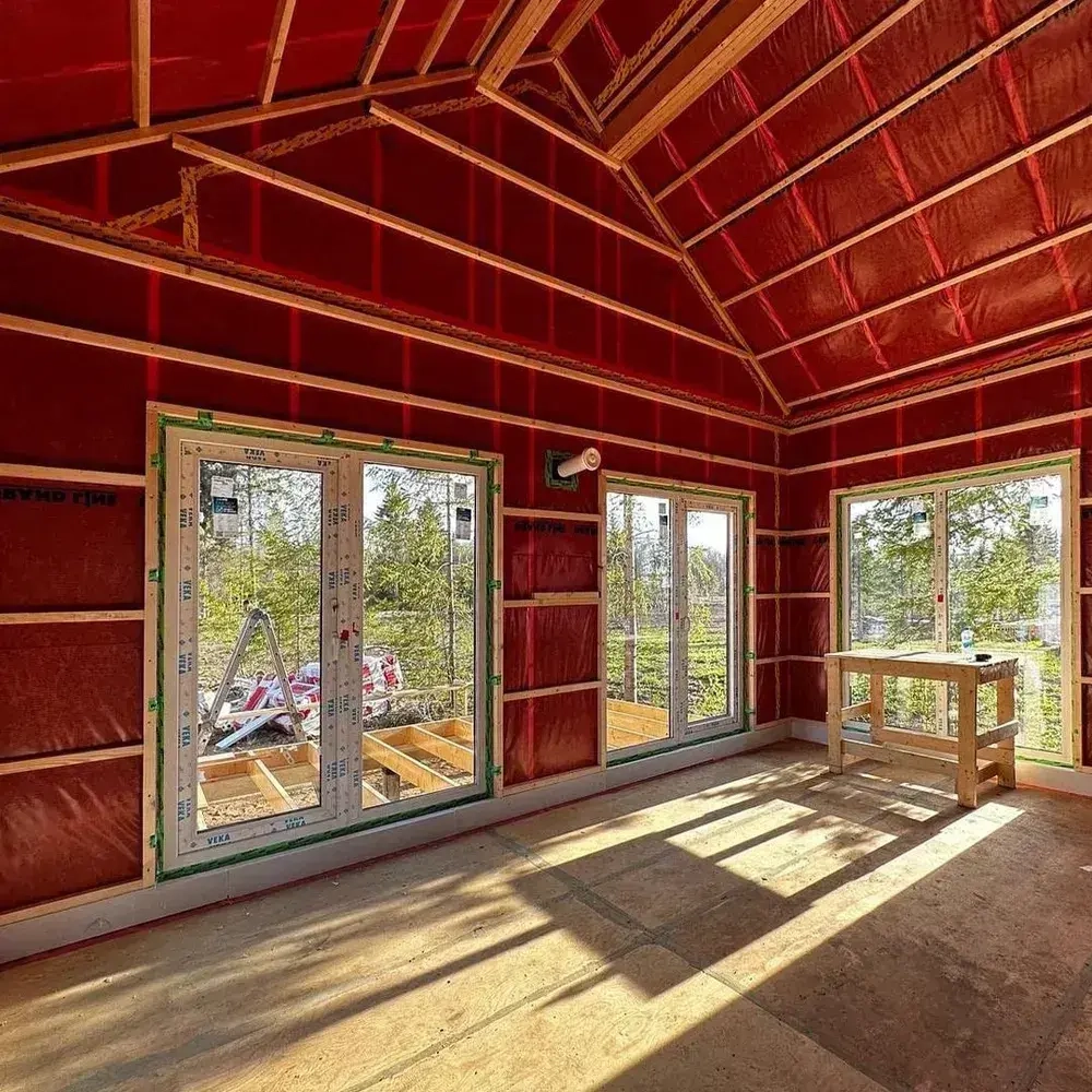 Пленка пароизоляционная Grand Line ParoBlock 200 (1,5м/75м2) для защиты утеплителя и конструкций от насыщения паром