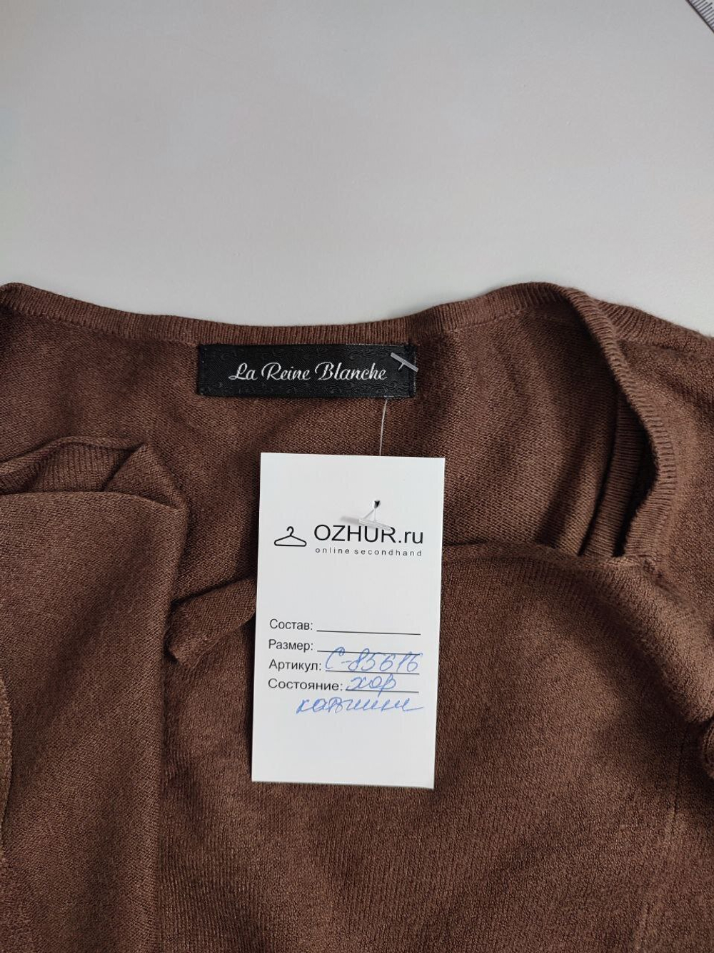 Джемпер La Reine Blanche красивый 44 размер