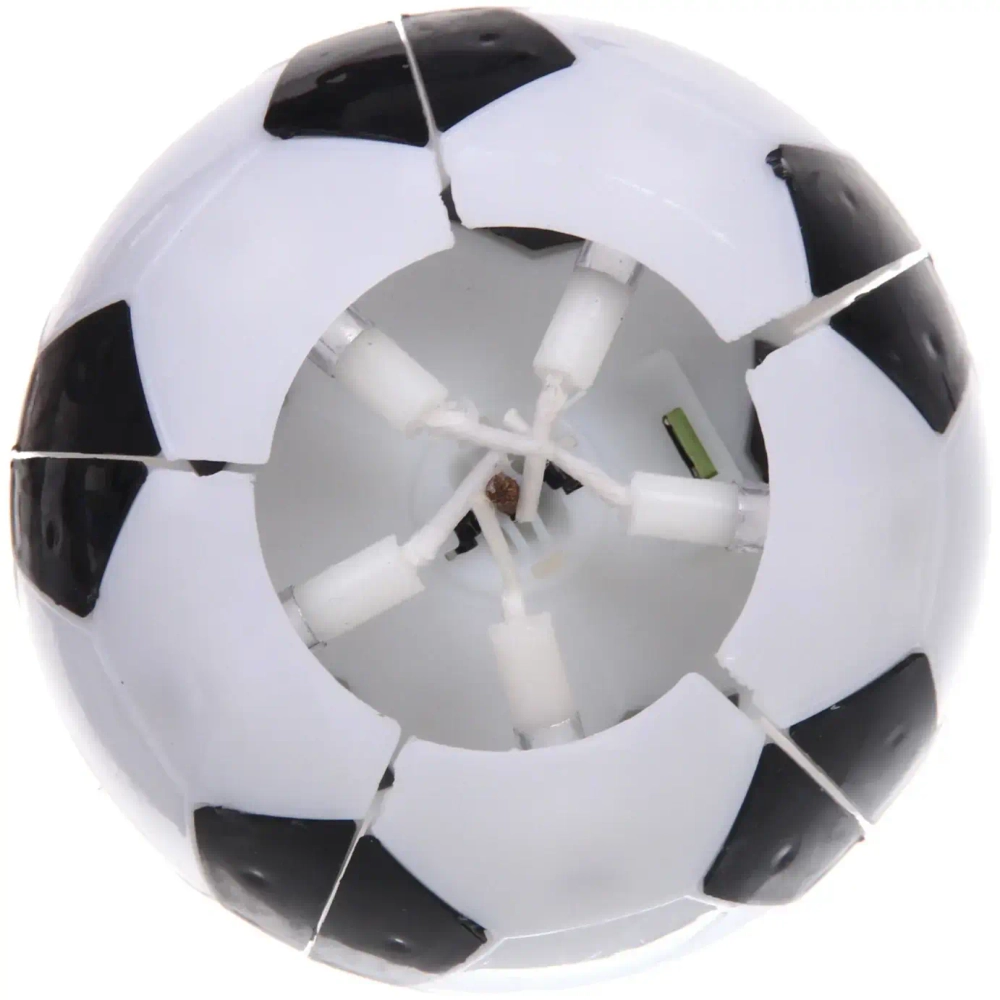 Свеча для торта раскрывающийся цветок «Мяч» (5 свечей), Черный