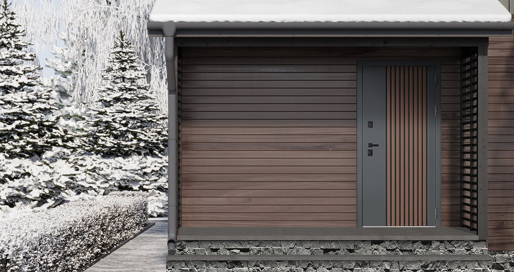 Стальная дверь "Nord" (терморазрыв 3к). Заказная модель.