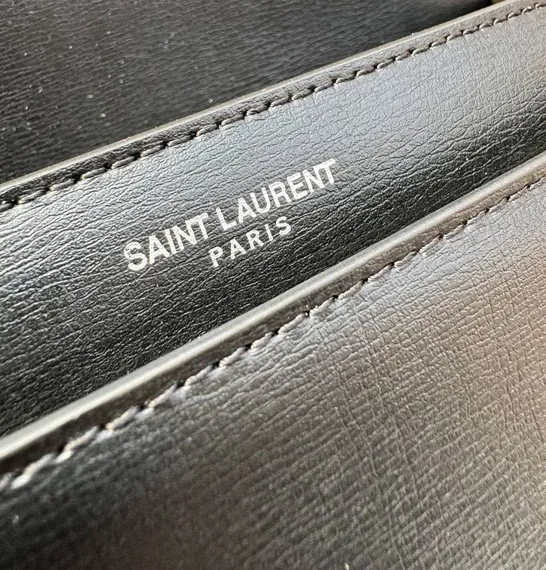 Сумка Saint Laurent Sunset Monogram Medium черный