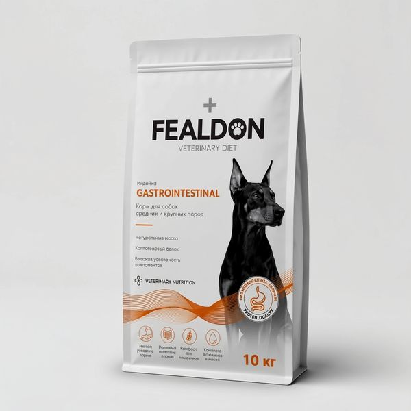 Сухой корм для собак Fealdon GASTROINTESTINAL средних и крупных пород