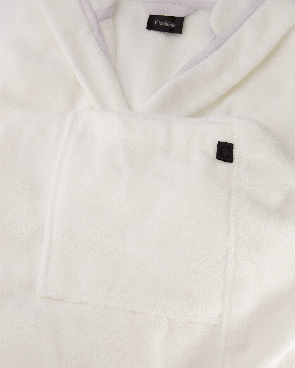 Халат с капюшоном женский Cawo Hooded Uni 827 67 белый