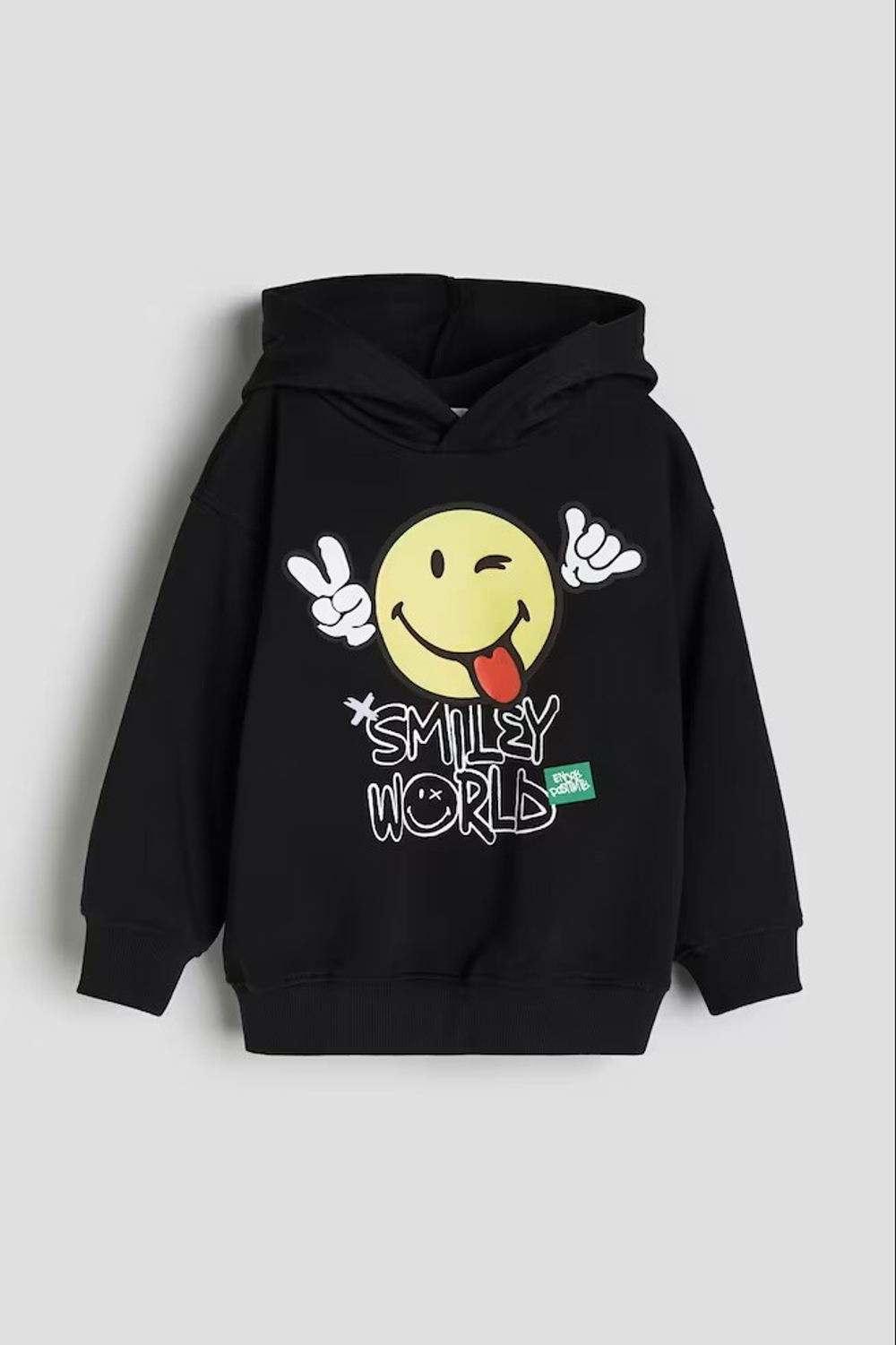 H&M Толстовка с принтом, черный