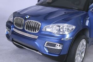 Детский электромобиль Joy Automatic BMW X6 синий