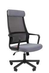 Офисное кресло Chairman 590 Россия черный/серый