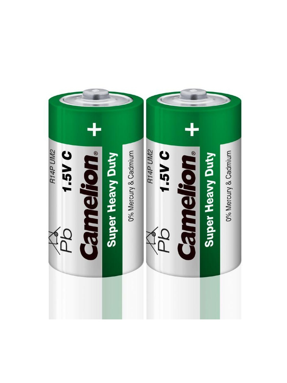 Элемент питания солевой C/R14 R14P-SP2G 1.5В SR-2 (уп.2шт) Camelion 1661