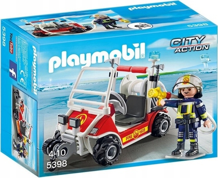 Конструктор Playmobil City Action Пожарная машина квадроцикл 5398