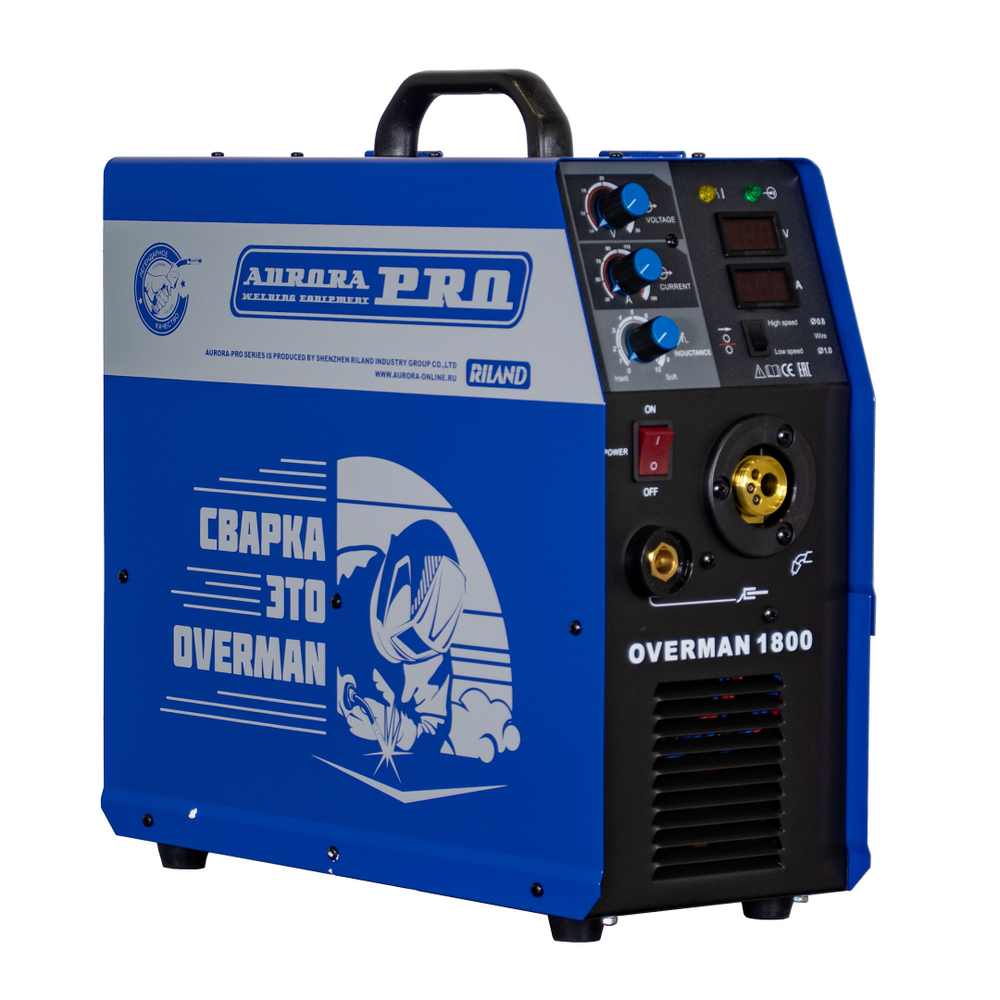 Инверторный сварочный полуавтомат OVERMAN 1800/Aurora-Pro