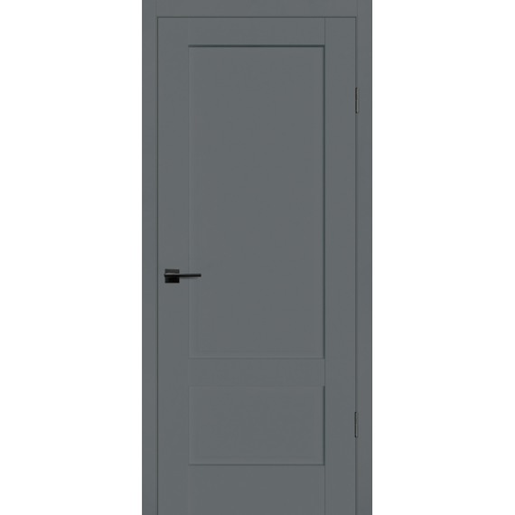 Фото межкомнатной двери экошпон Profilo Porte PSC-44 графит глухая