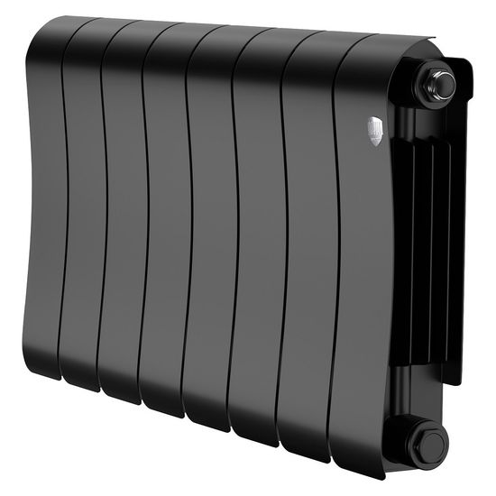 Радиатор Royal Thermo Infinity 300 Noir Sable VR80 - 8 секций нижнее подключение