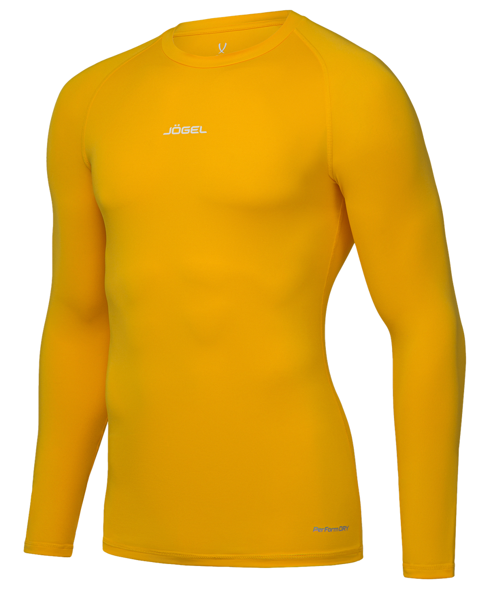 Футболка компрессионная с длинным рукавом CAMP PerFormDRY Baselayer LS Tee, желтый