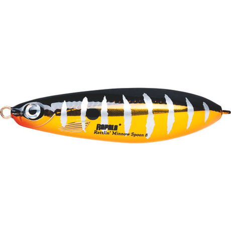 Незацепляйка RAPALA Rattlin' Minnow Spoon RMSR08 / 8 см, 16 г, цвет RTR