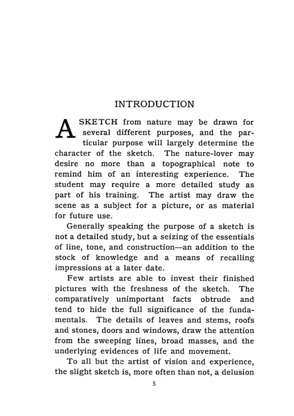 Sketching from nature in line and tone | John Littlejohns