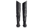 Balenciaga Biker Over the knee Boots "Black"