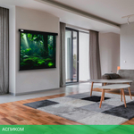 Проекционный экран Cactus CS-PSW-213X213-BK черный