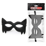 Оригинальная маска для BDSM-игр (Цвет: черный)