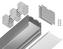 Ambrella Алюминиевый профиль накладной/подвесной "Profile System" 50*50 для светодиодной ленты до 41,4мм Profile System GP3100AL