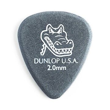 Медиаторы, 12шт, 2,00мм, Dunlop 417P2.0 Gator Grip