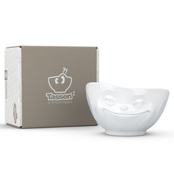 Чаша tassen grinning, 1 л, белая