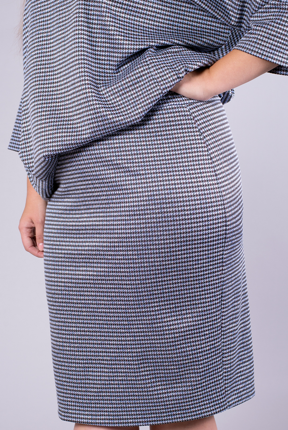 Юбка женская 1065оа, гусин.лапка #225ГЛд011065оа