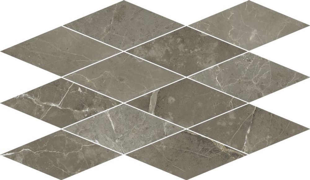 Мозаика Stellaris Tuscania Grey Mosaico Diamond 28x48