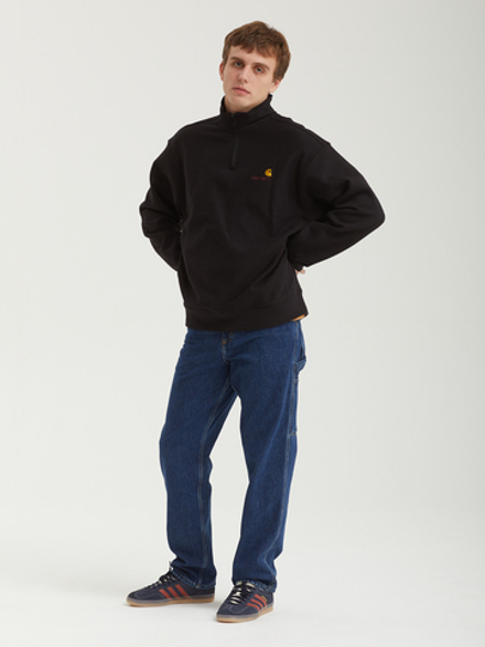 Мужская Толстовка Half Zip American Script