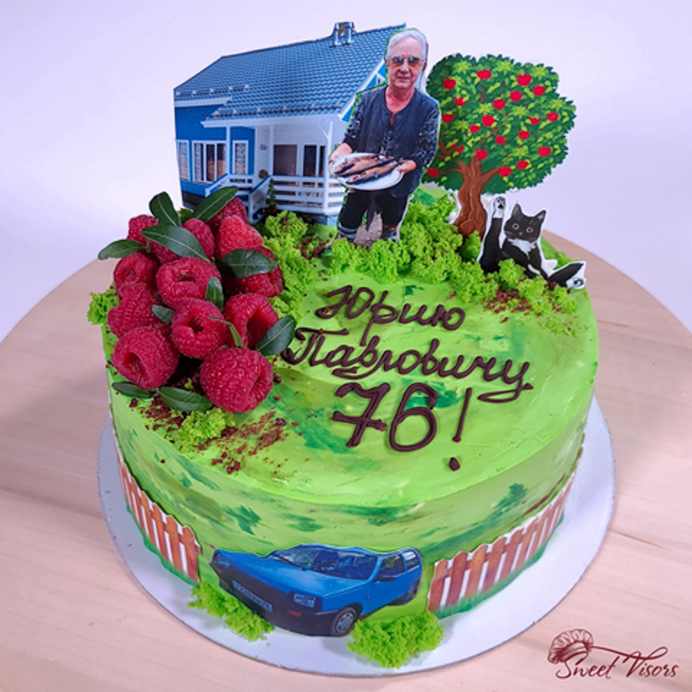 Торт дачнику кондитерская Sweet Visors Сладкие Козырьки. Кондитер Светлана Дегтерева. Торты ручной работы на заказ в СПБ. Мы создаем сладкие истории на любой вкус.