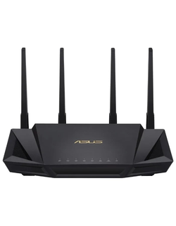 Роутер ASUS RT-AX58U // AX3000 // 2402 + 574Mbps, 2,4 + 5 gGz, 4 antenna, USB ; 90IG04Q0-MO3R10