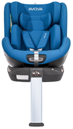 Автокресло Avova Swan Fix i-Size 0-1-2 (40-125 см, 0-25 кг) Summer Blue, синий