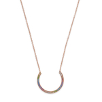 Колье Coeur de Lion Multicolour Pastel 0229/10-1522 цвет мультиколор, золотой