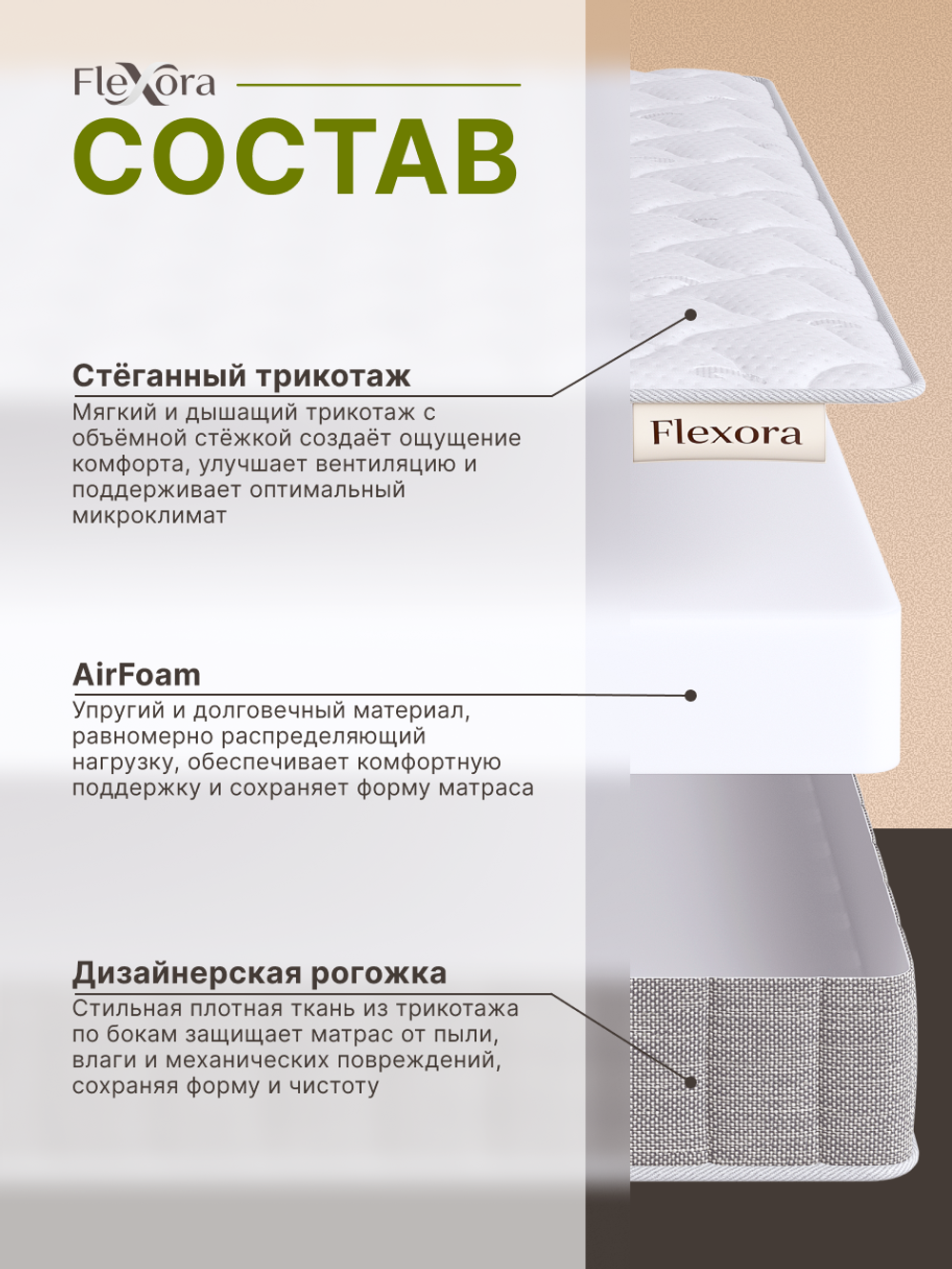 Матрас Flexora Unity