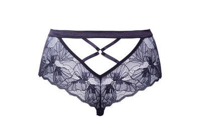 Трусики-стринги с завышенной линией талии Volare (Размер: 46) (Цвет: темно-синий)