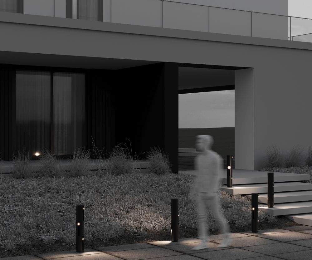 Уличный ландшафтный светодиодный светильник Maytoni Cave O468FL-L9B3K