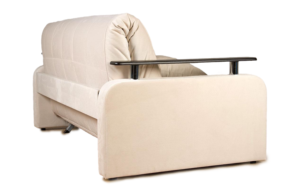 Диван Денвер 1,8 - Velutto 17 бежевый/ коричневая накладка